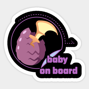 baby on board Sticker